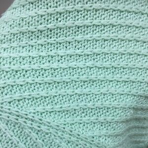 Sea foam/mint sweater